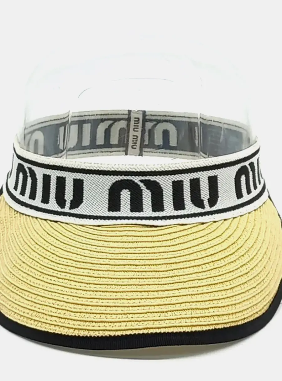 Miu Miu Fabric sun visor
