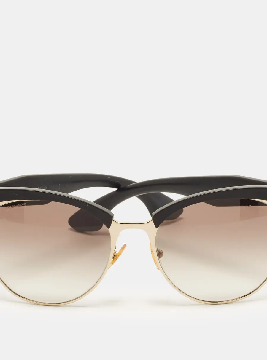 Miu Miu Black Gradient SMU 54Q Stardust Sunglasses