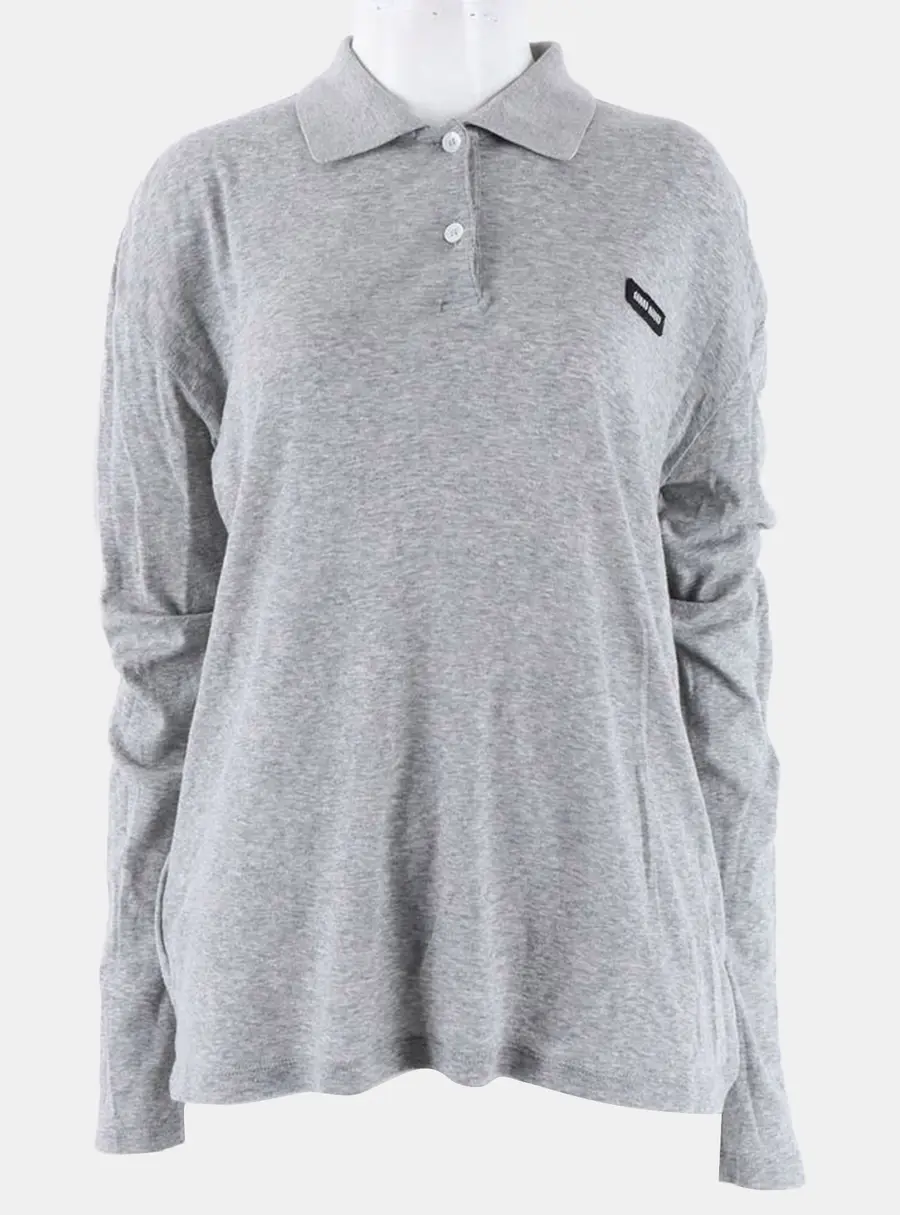 Miu Miu Grey PK long sleeves Size S