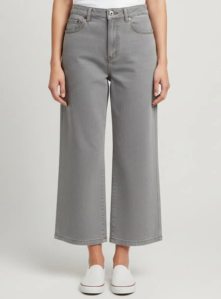 Miu Miu Grey Denim Straight Fit Jeans S /Waist 28"