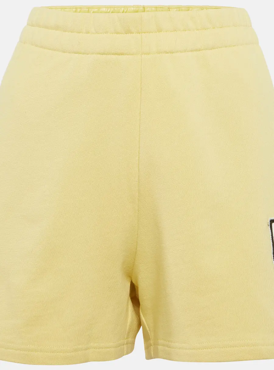 Moncler Yellow Cotton Palm Applique M