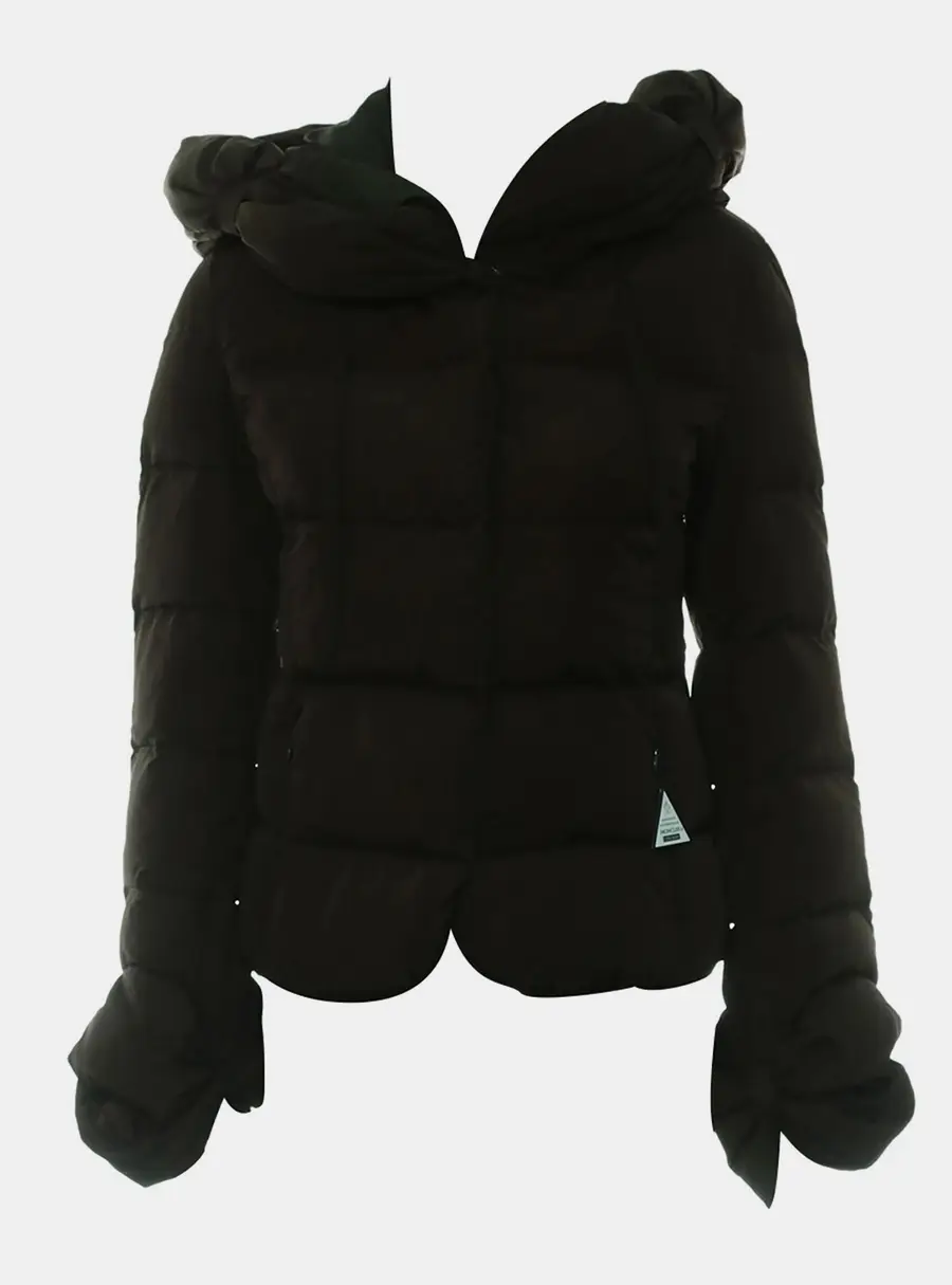 Moncler Hooded Quilted Puffer Jacket XS