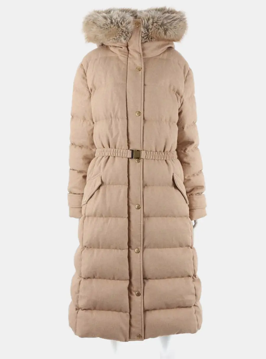 Moncler long padded jacket 66