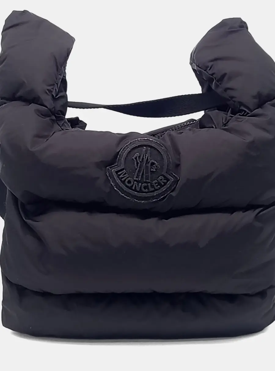 Moncler Black Fabric L&eacute;ger Tote Bag Medium