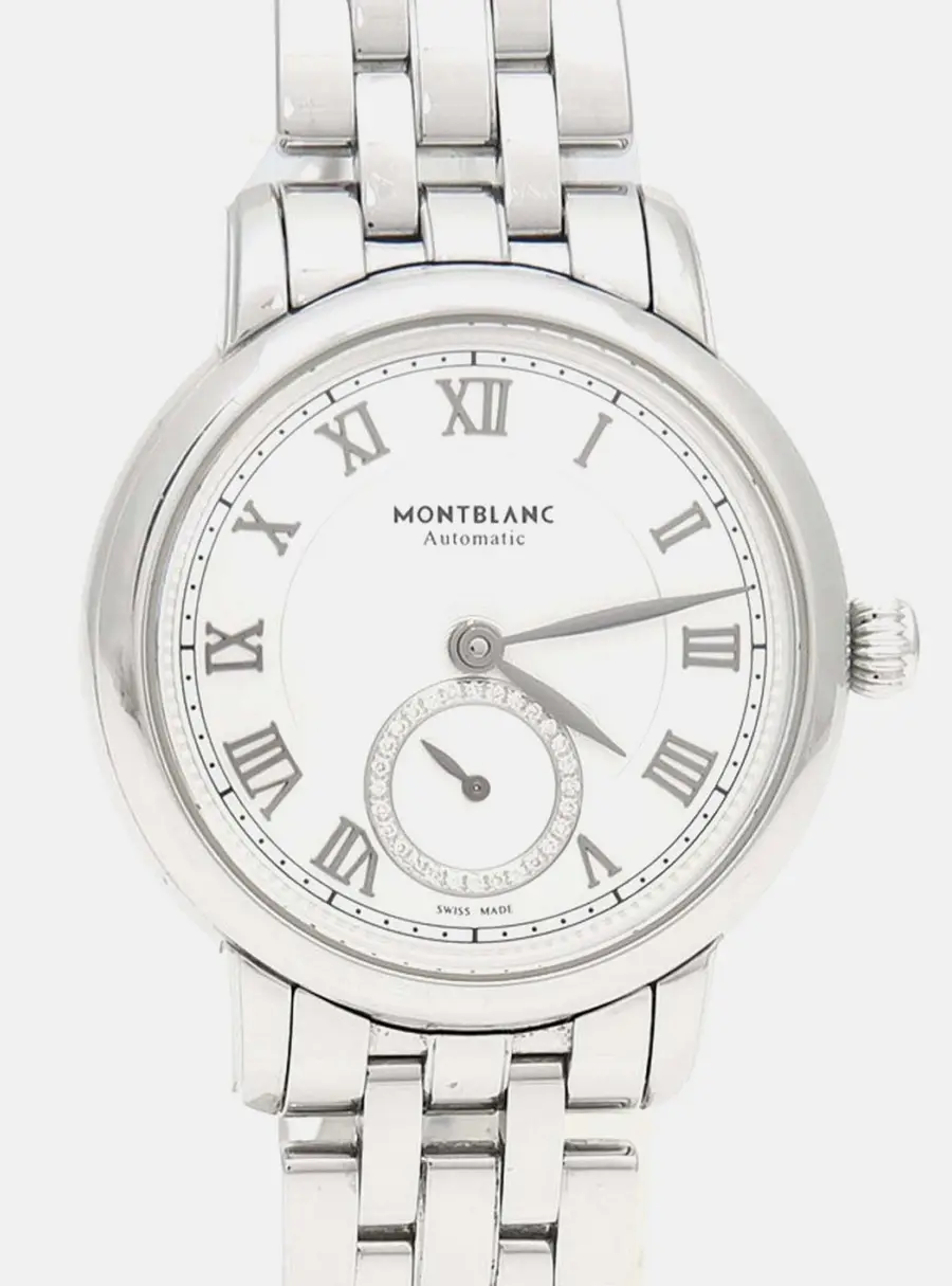 Montblanc Star Legacy Automatic Silver Stainless Steel  Women's Wristwatch 32 mm