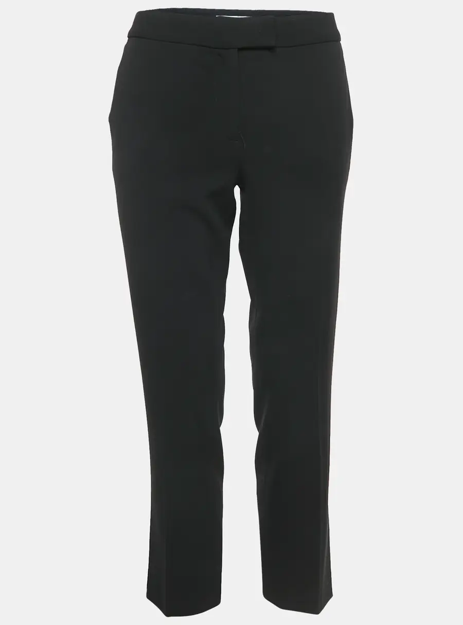 Moschino Cheap and Chic Black Crepe Formal Trousers M