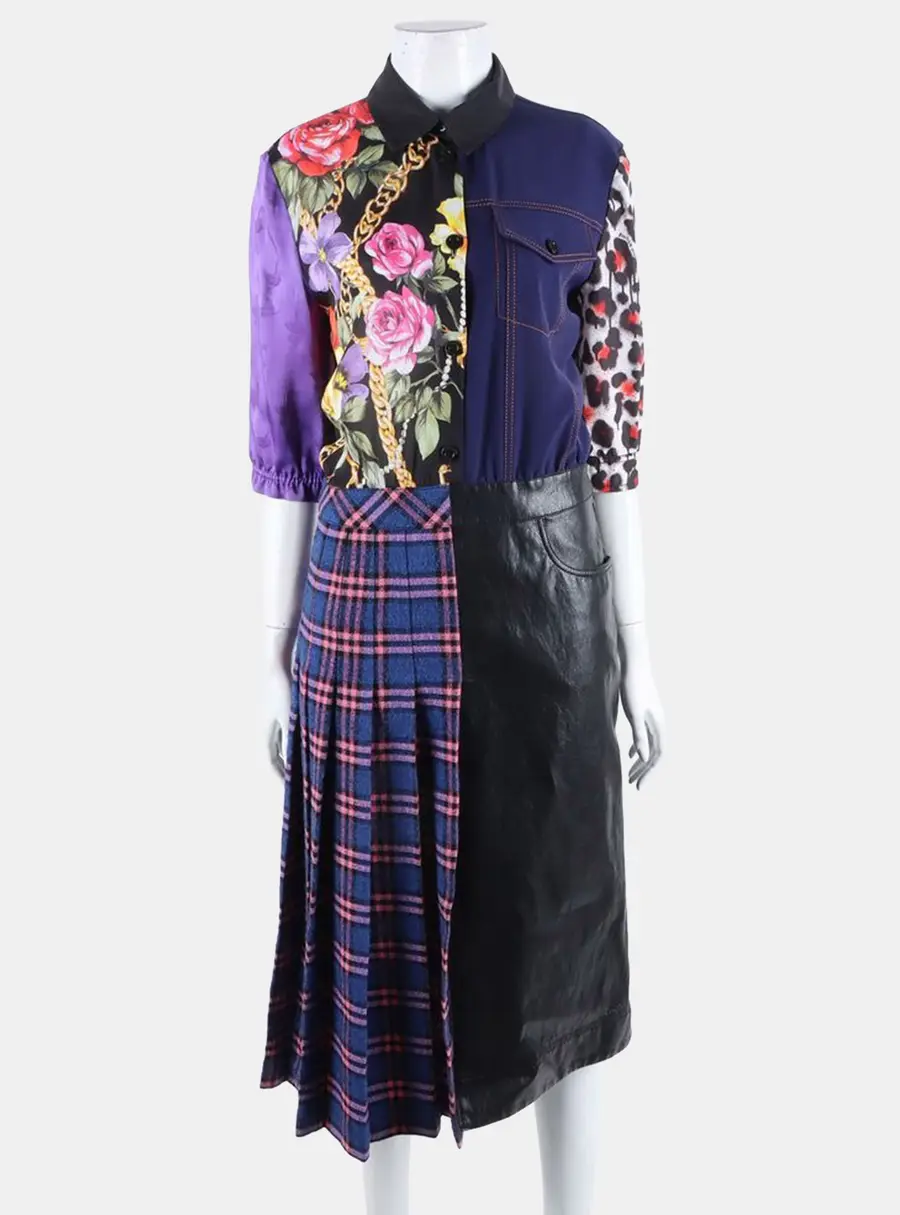 Moschino boutique multicolor dress 34