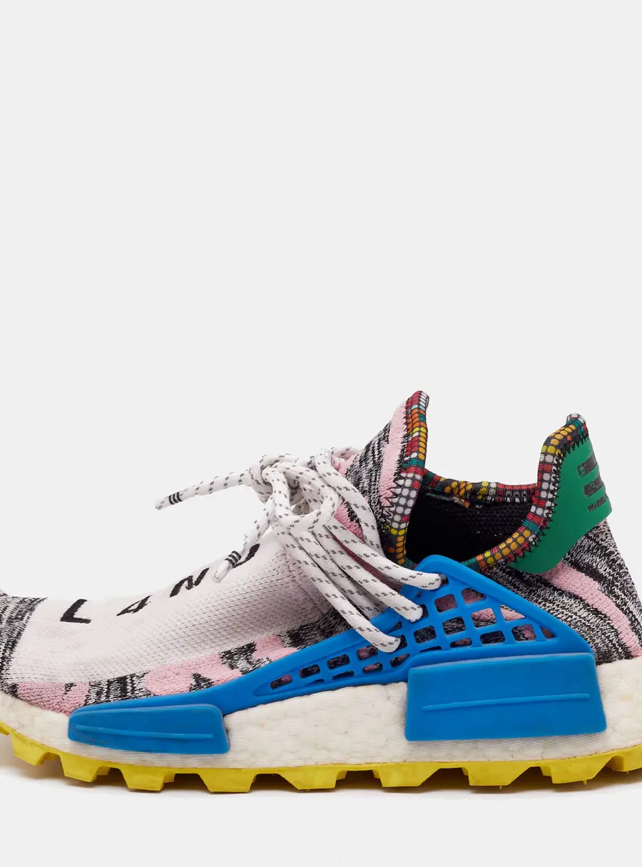 Adidas By Raf Simons Multicolor Knit Fabric Mother L4ND Sneakers Size 37.5