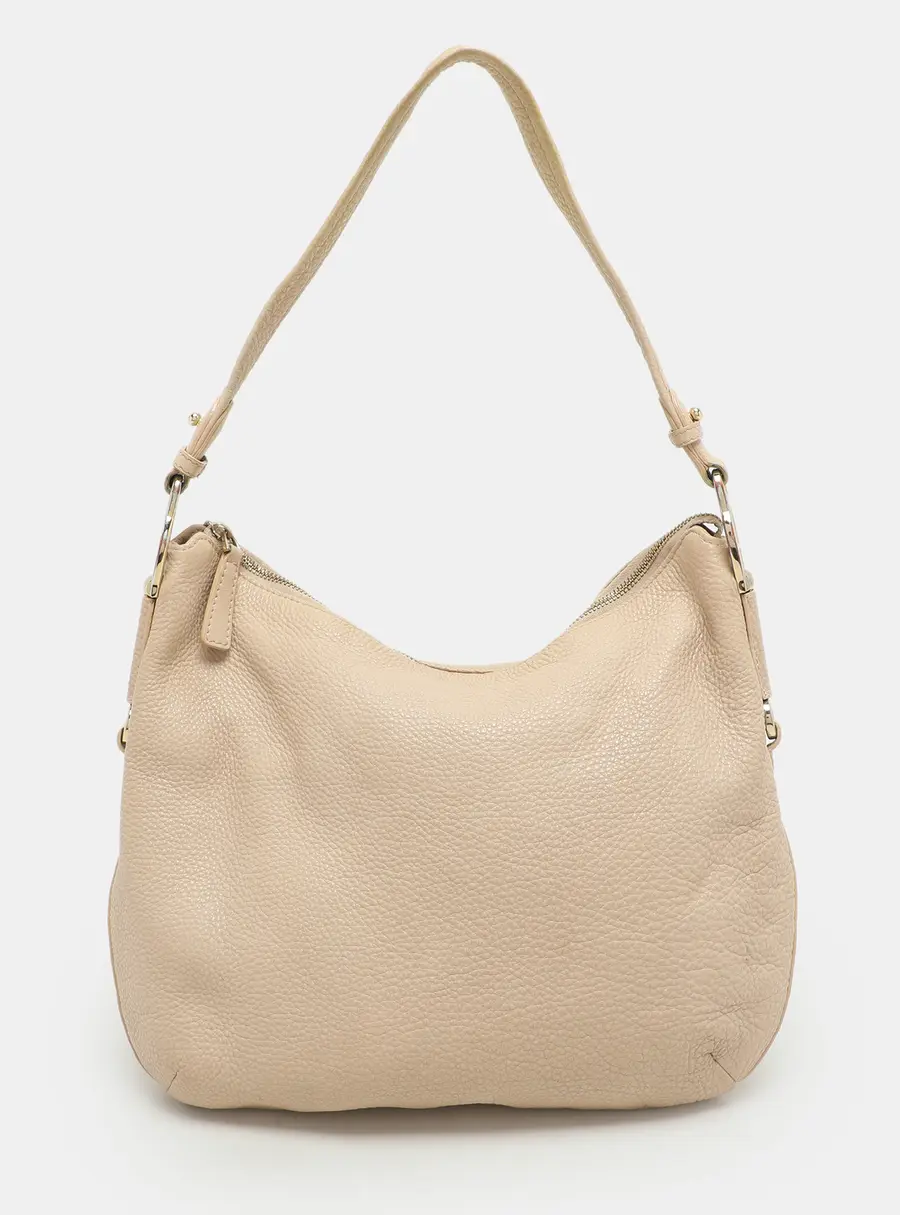 Aigner Beige Leather Hobos
