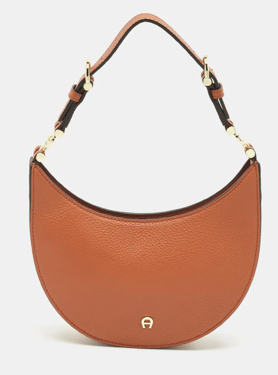 Aigner Brown Leather Delia Hobo
