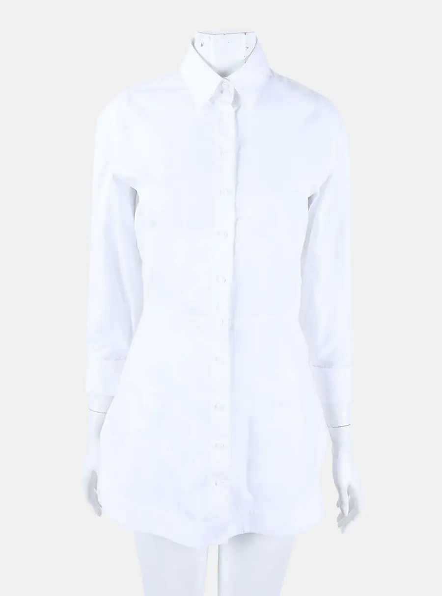 Alaïa White Cotton Shirt I (36)