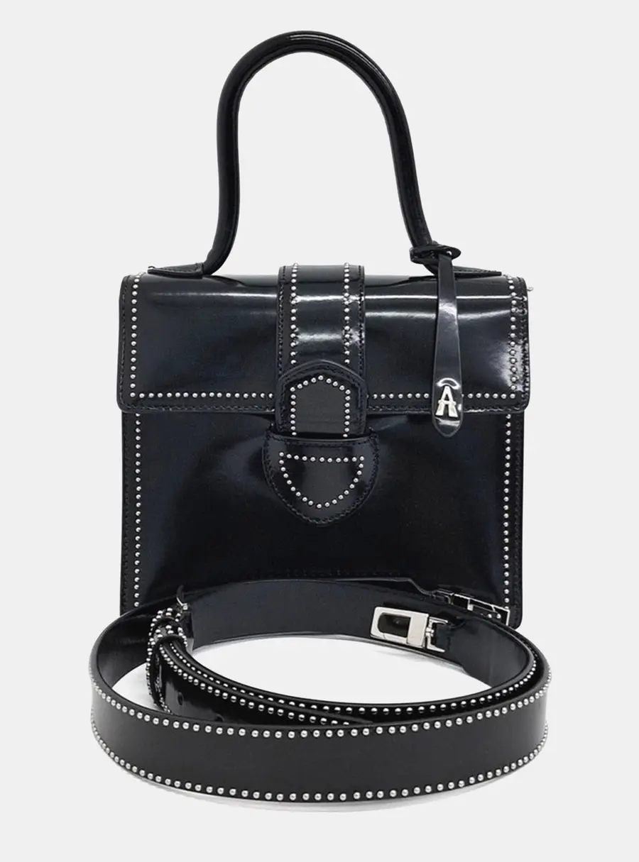 Alaïa Leather Black Leoni bag