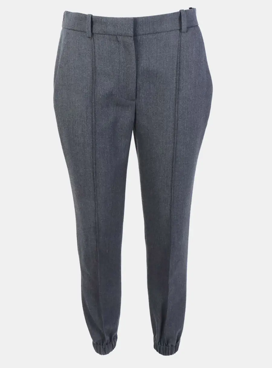 Alexander McQueen Grey Pants IT 36