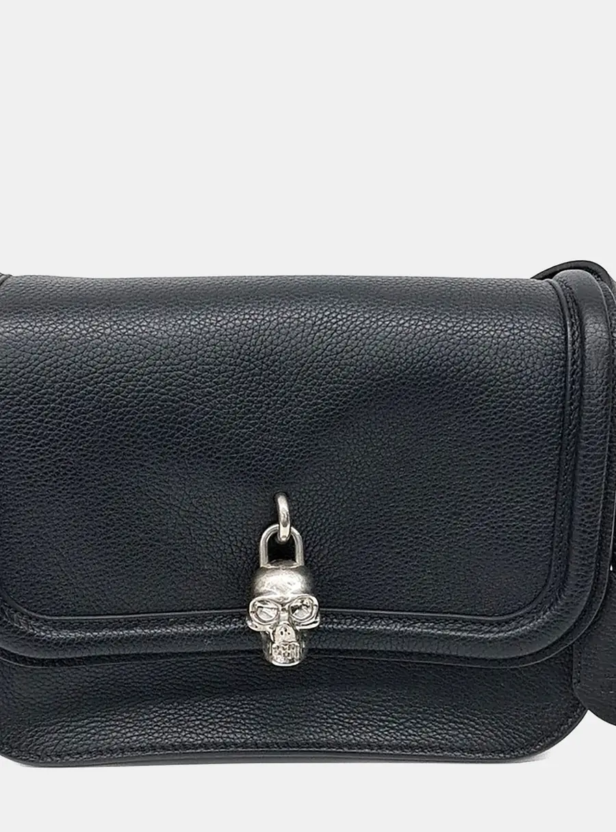 Alexander McQueen Leather Black shoulder bag