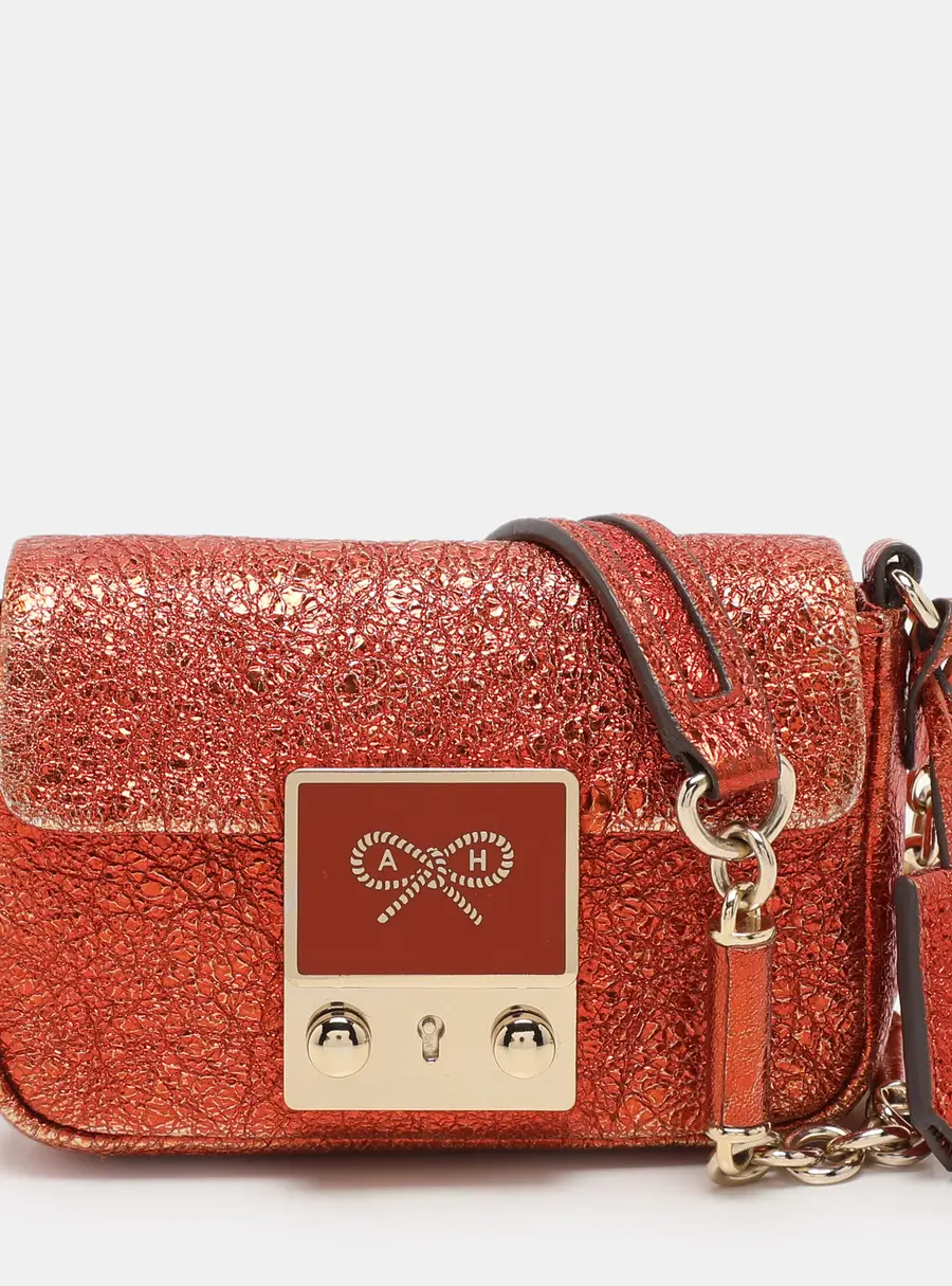 Anya Hindmarch Metallic Foil Leather Crossbody Bags