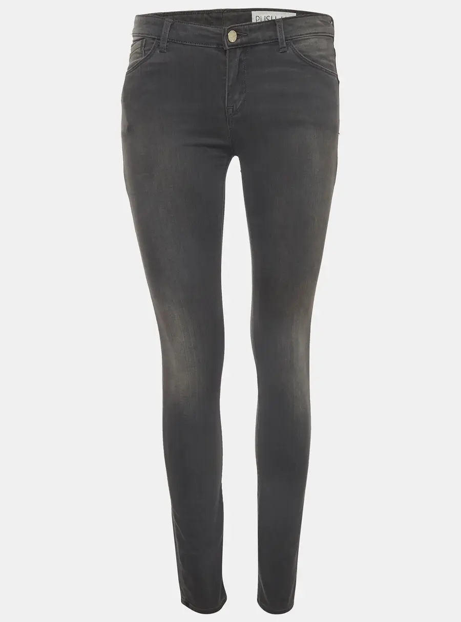 Armani Jeans Grey Denim Push Up Skinny Jeans S/Waist 28"
