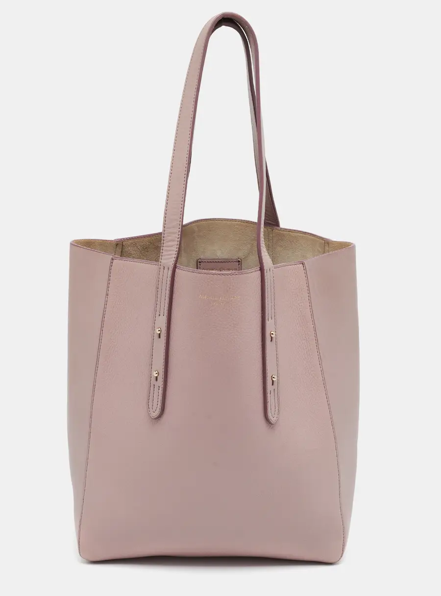 Aspinal Of London Essential Lilac Leather Tote