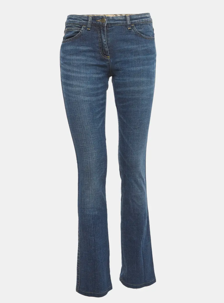 Burberry Blue Denim Regular Fit Jeans S/Waist 26"