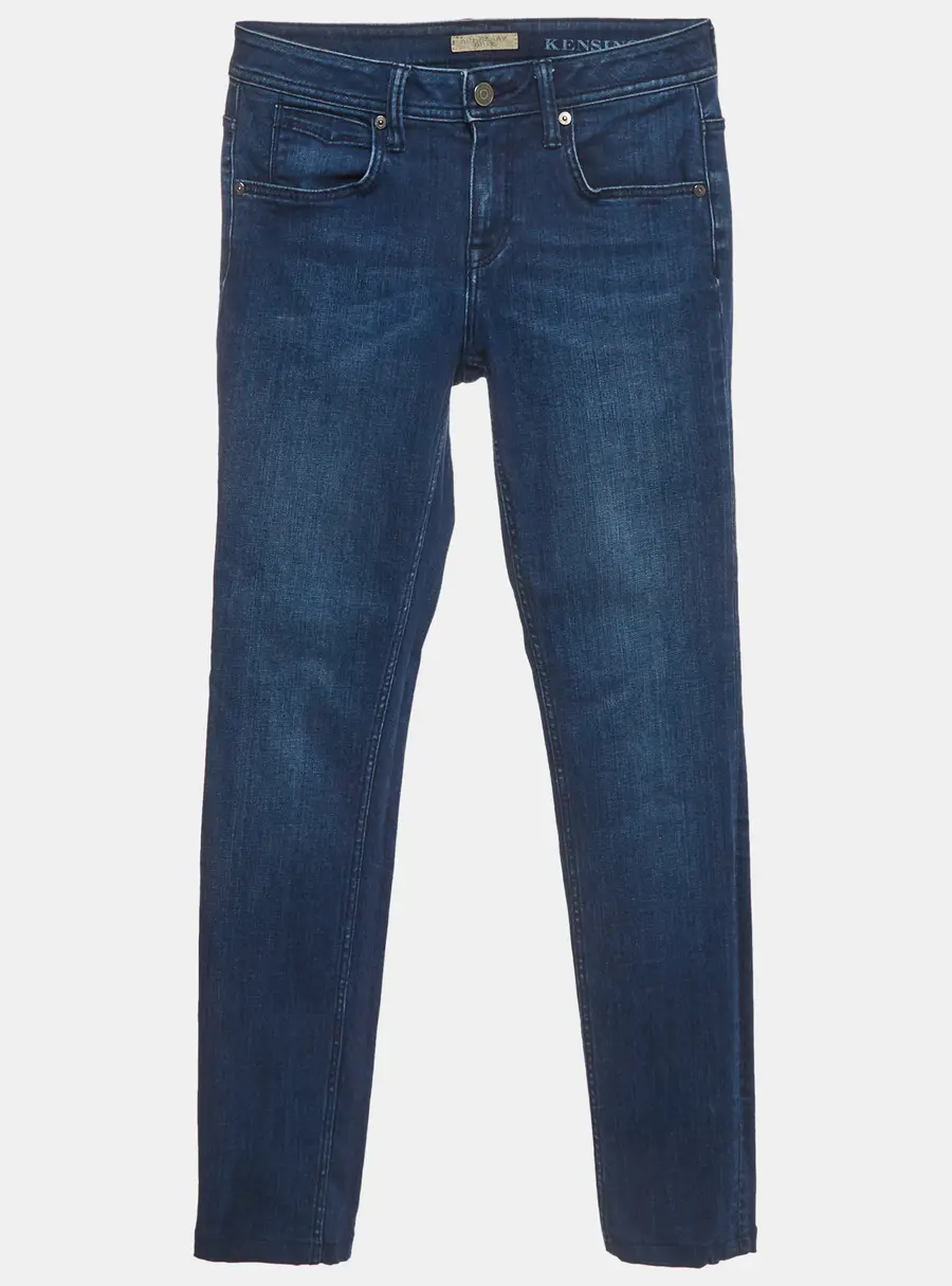 Burberry Brit Blue Denim Slim Fit Kensington Jeans S/Waist 28"