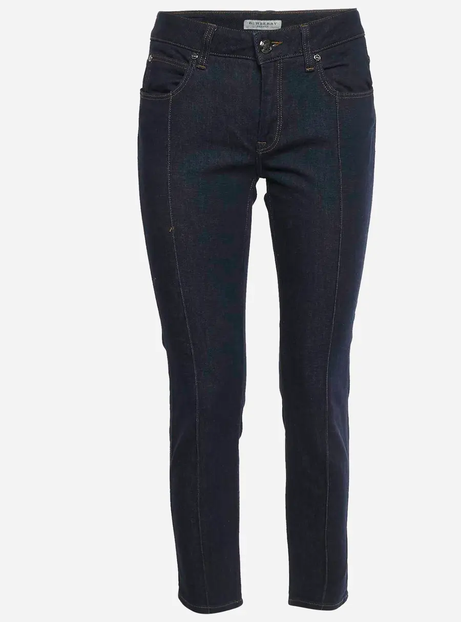 Burberry London Blue Denim Skinny Leg Jeans M/Waist 29"