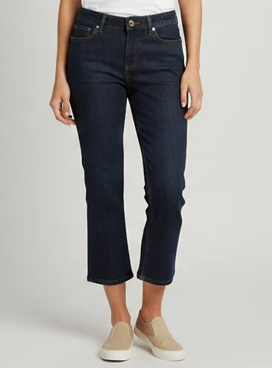 Burberry Blue Denim Flared Leg Jeans M/Waist 29"