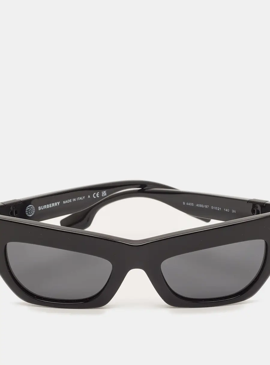 Burberry Black B 4405 Frame Cat Eye Sunglasses