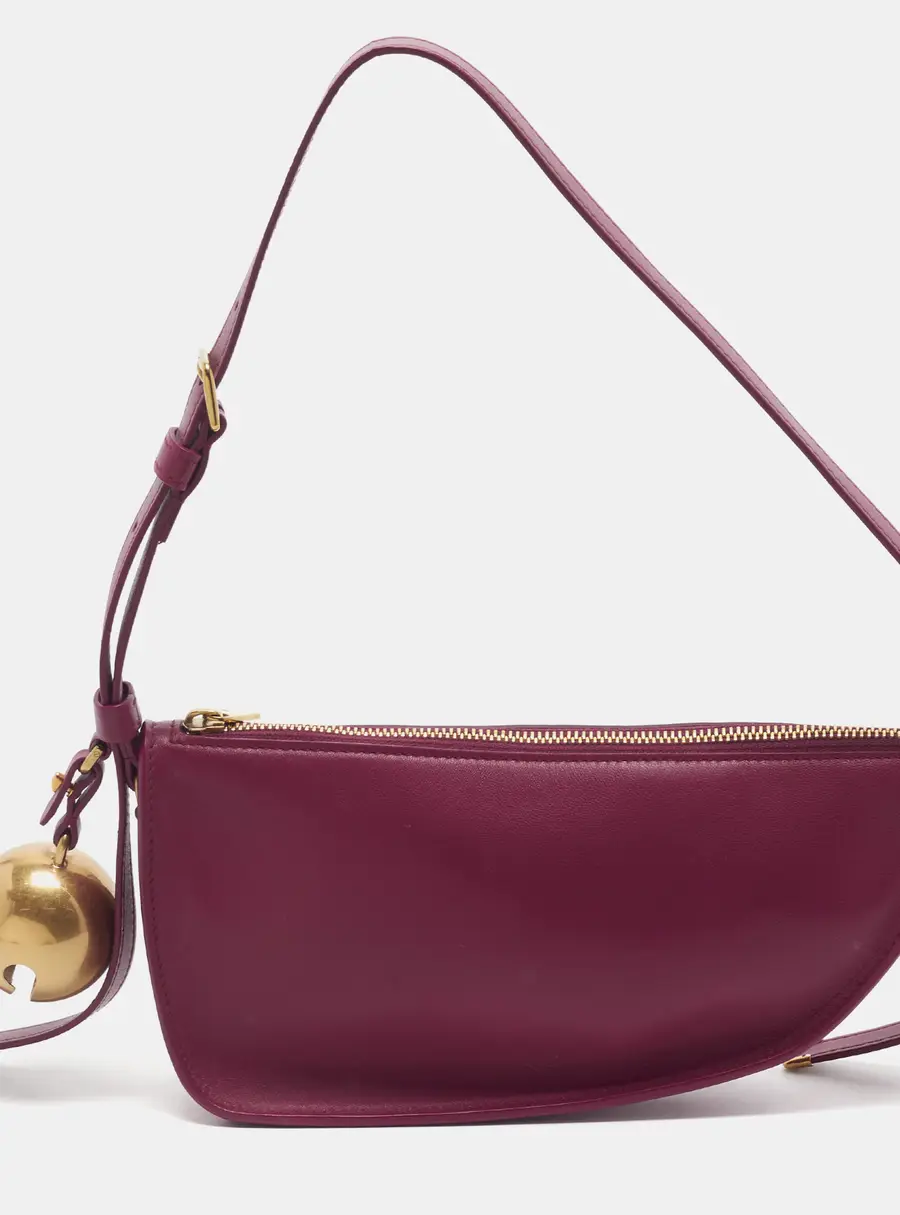 Burberry Shield Mini Pink Leather Shoulder Bag