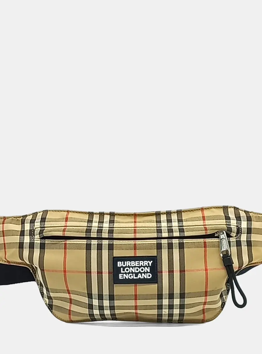 Burberry fabric hip bag