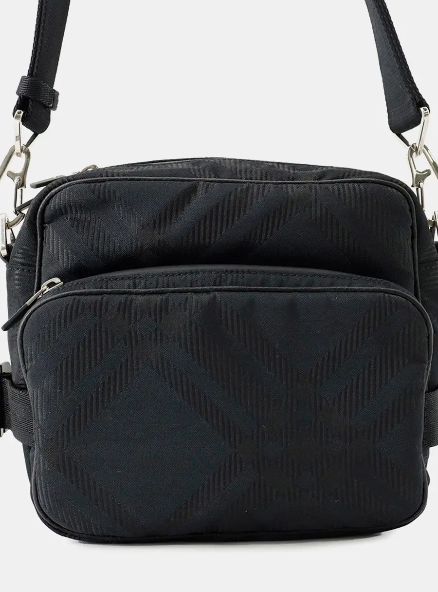Burberry Crossbody Black Nylon Crossbody Bag