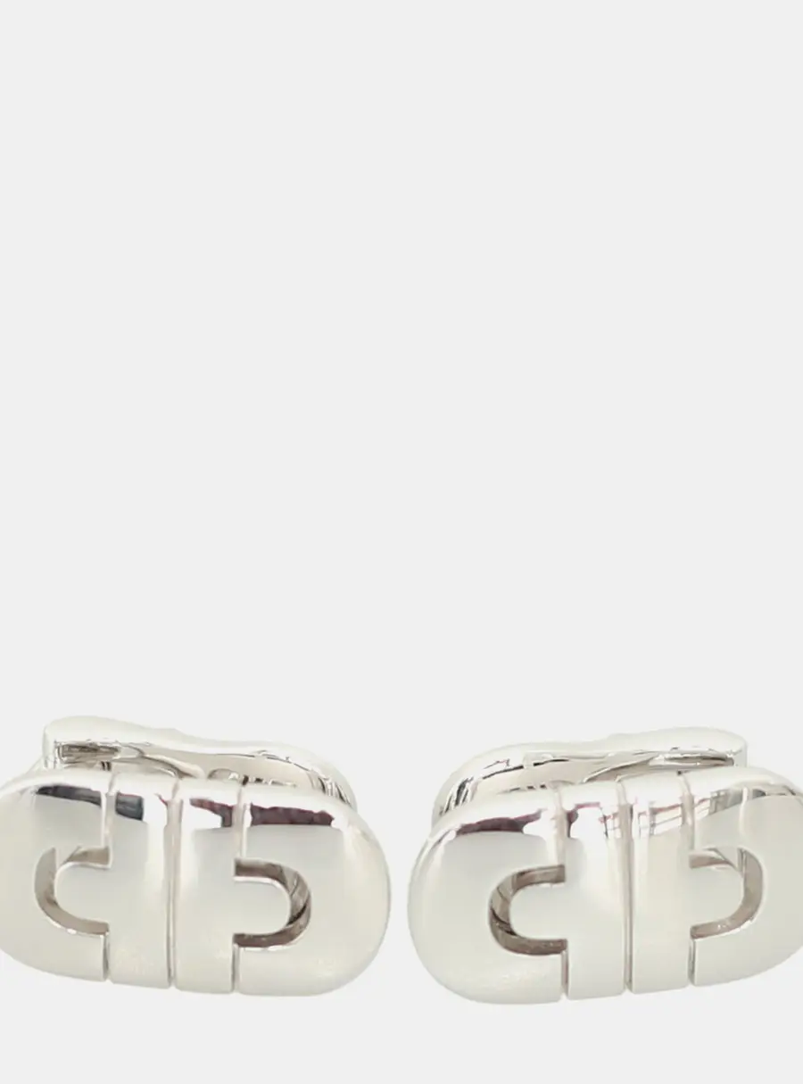 Bvlgari Parentesi 18k White Gold Women's Earrings