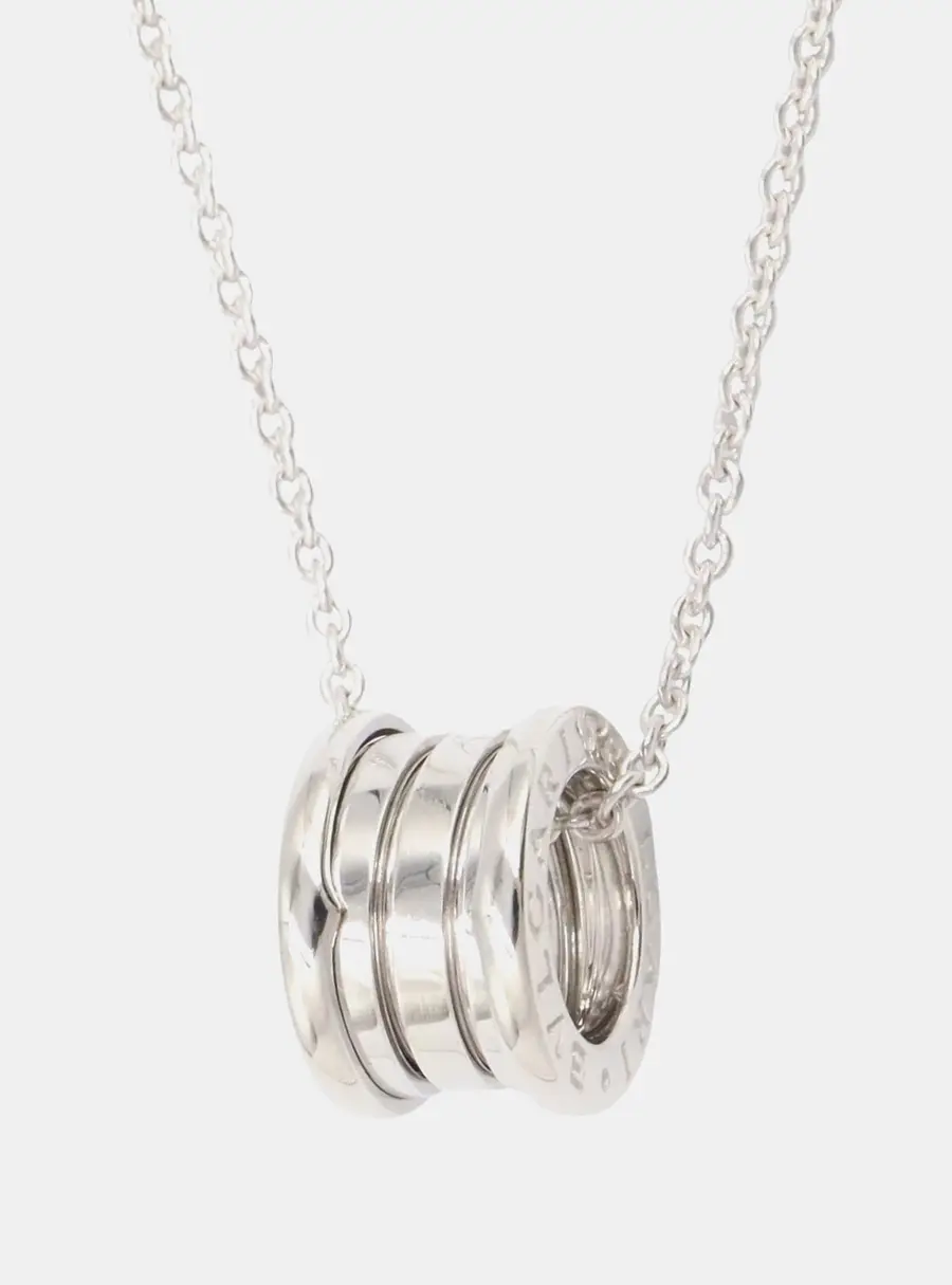 Bvlgari B.zero1 352815 18k White Gold Women's Necklace