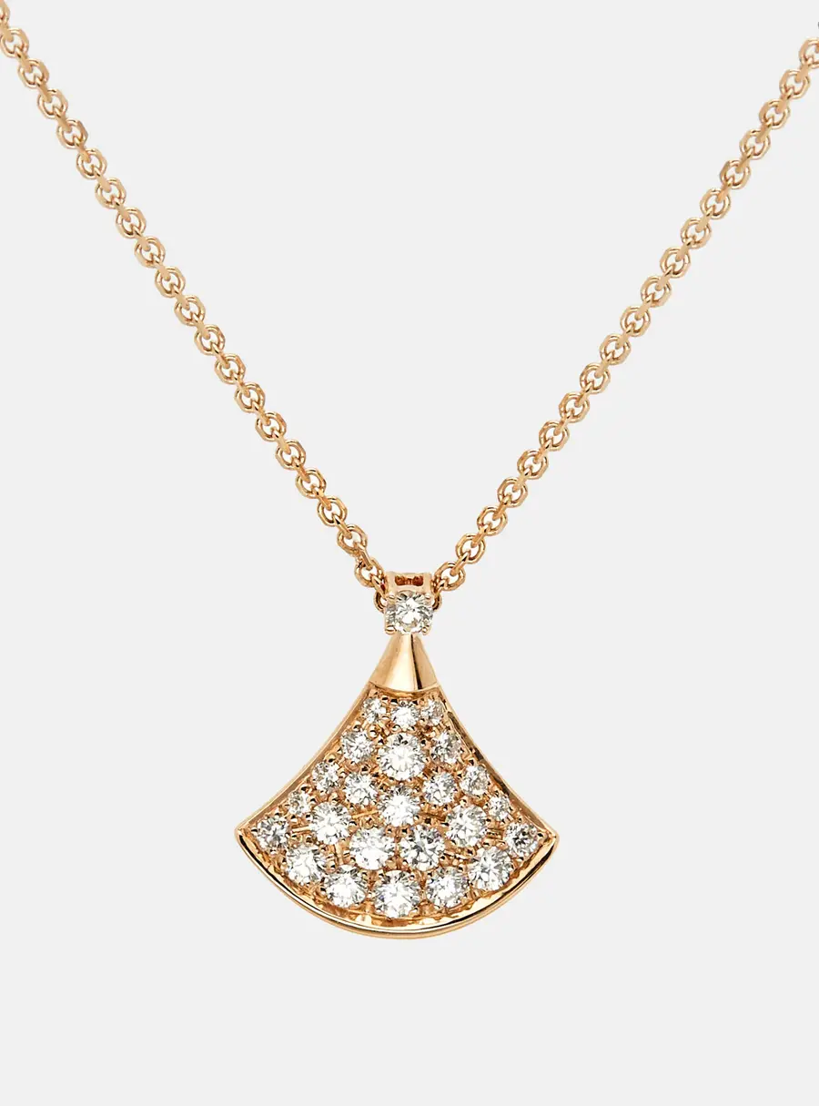 Bvlgari Divas' Dream Diamonds 18k Rose Gold Necklace