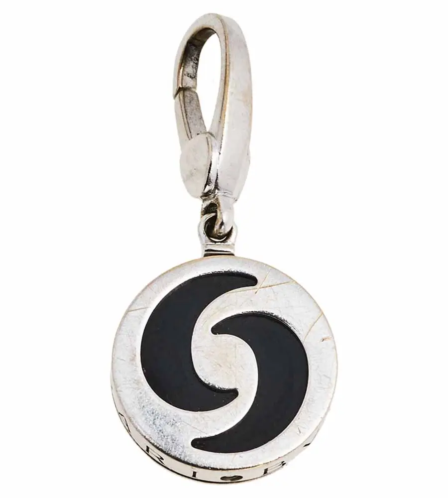 Bvlgari Allegra Onyx 18K White Gold Optical Charm