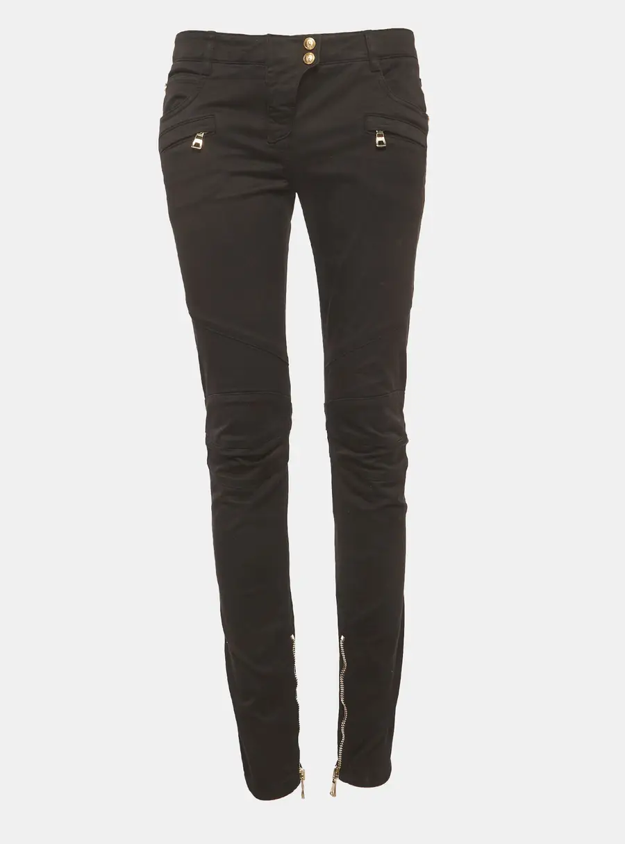 Balmain Black Denim Skinny Jeans M/Waist 30"