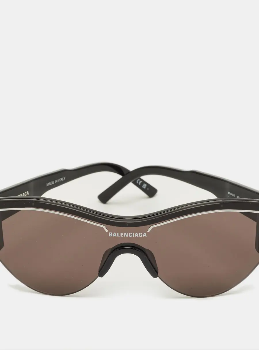 Balenciaga Black BB0004S Butterfly Sunglasses