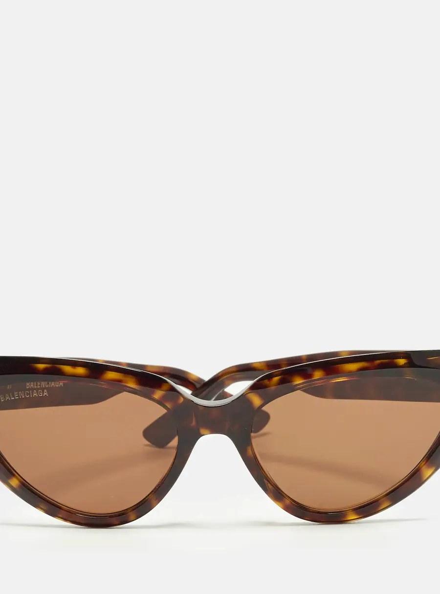 Balenciaga Tortoise Brown BB0270S Cat Eye Sunglasses