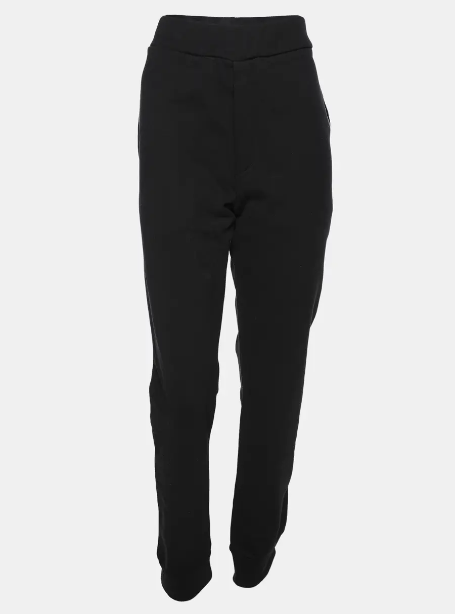 Balenciaga Black Jersey Track Pants S