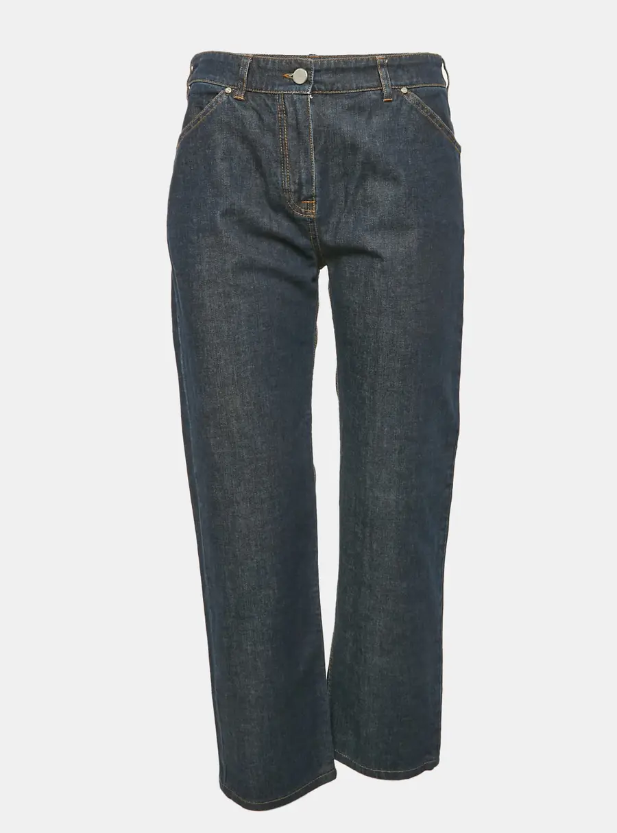 Balenciaga Blue Denim Straight Leg Jeans M Waist 29"