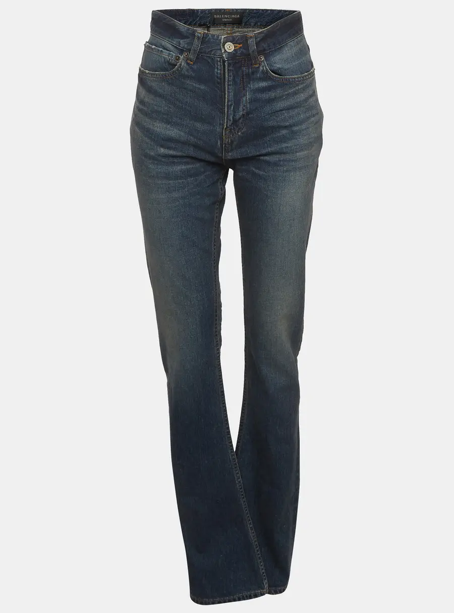 Balenciaga Unisex Denim Bootcut Jeans XS/ Waist 26"