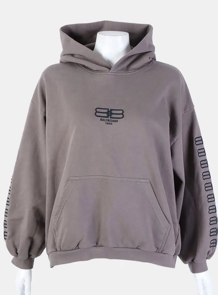 Balenciaga Long-sleeved Hoodie