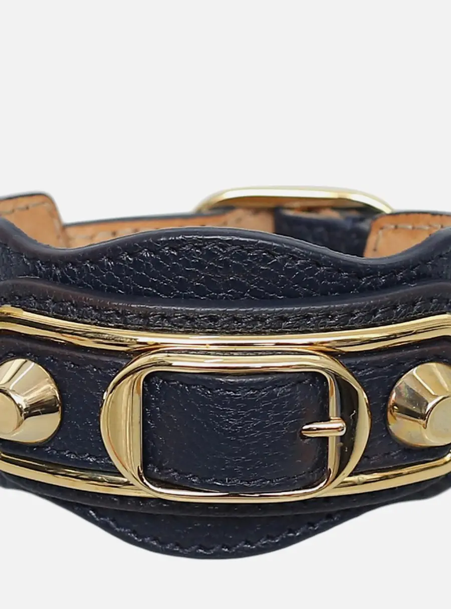 Balenciaga Arena Giant Leather Bracelet