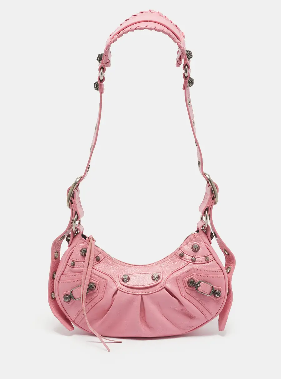 Balenciaga Le Cagole XS Leather Shoulder Bag