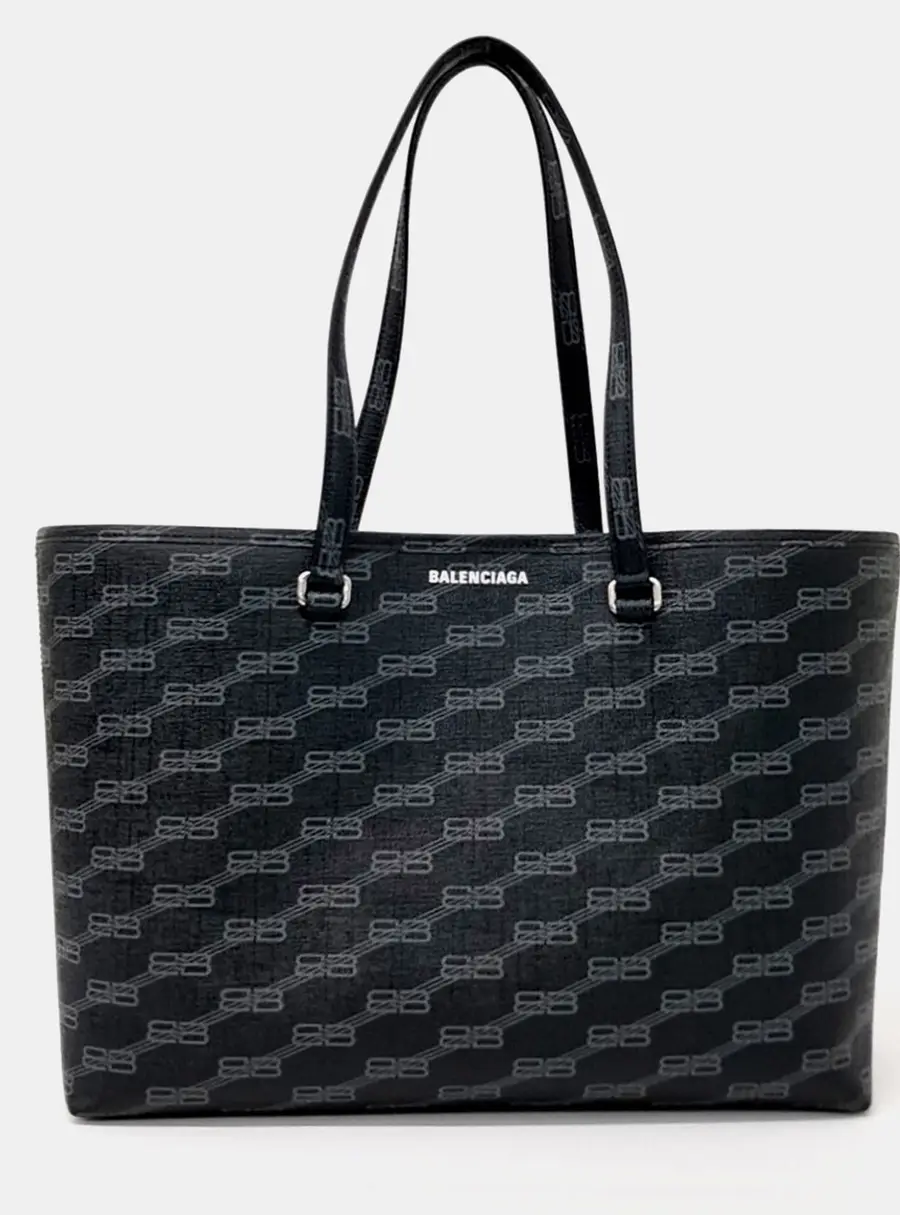 Balenciaga Black PVC shoulder bag