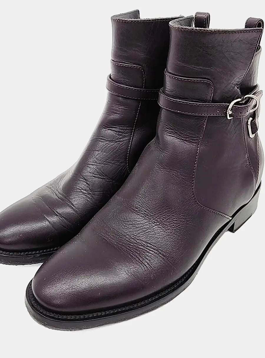 Balenciaga Ankle Boots With Buckles