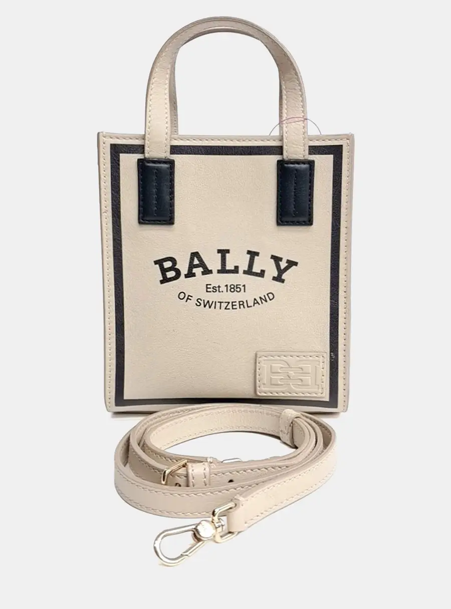 Bally Beige Leather tote bag