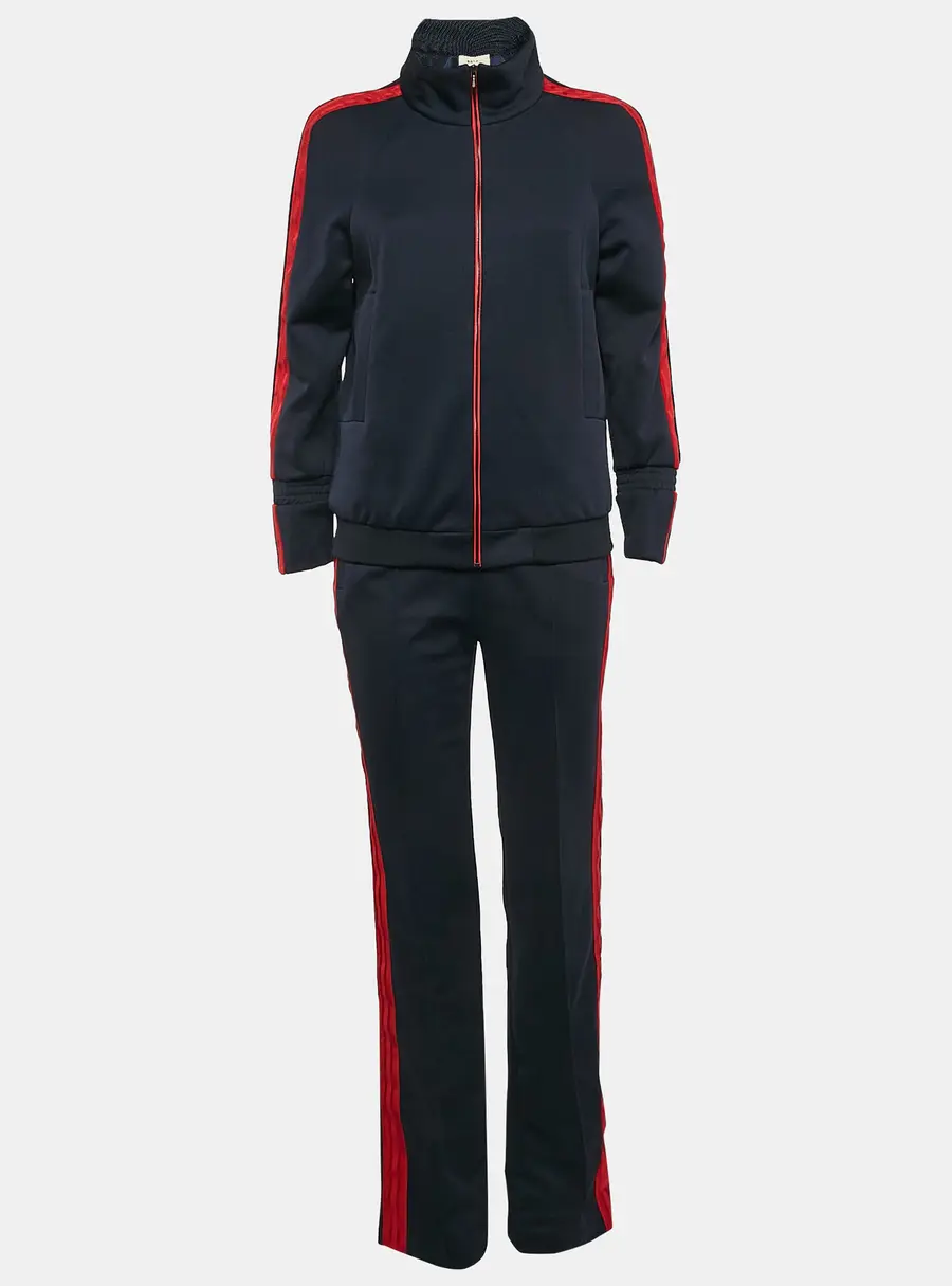 Ba&sh  Navy Blue Jersey Gloss/Greg Marine Tracksuit M