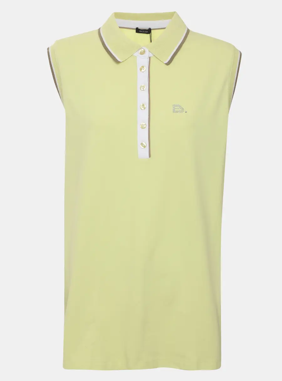 Basler Green Jersey Sleeveless Top XXXL