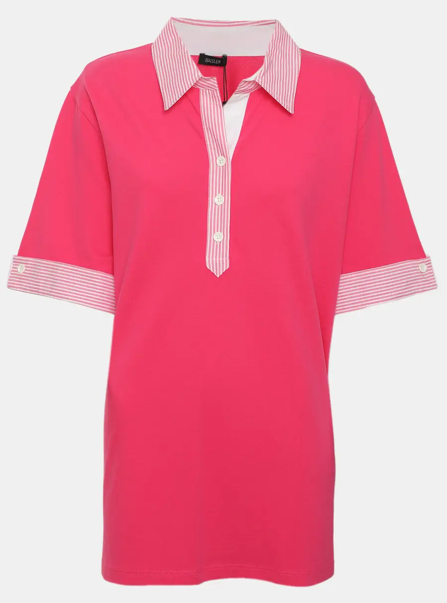 Basler Pink Jersey Short Sleeve Shirt XXXL