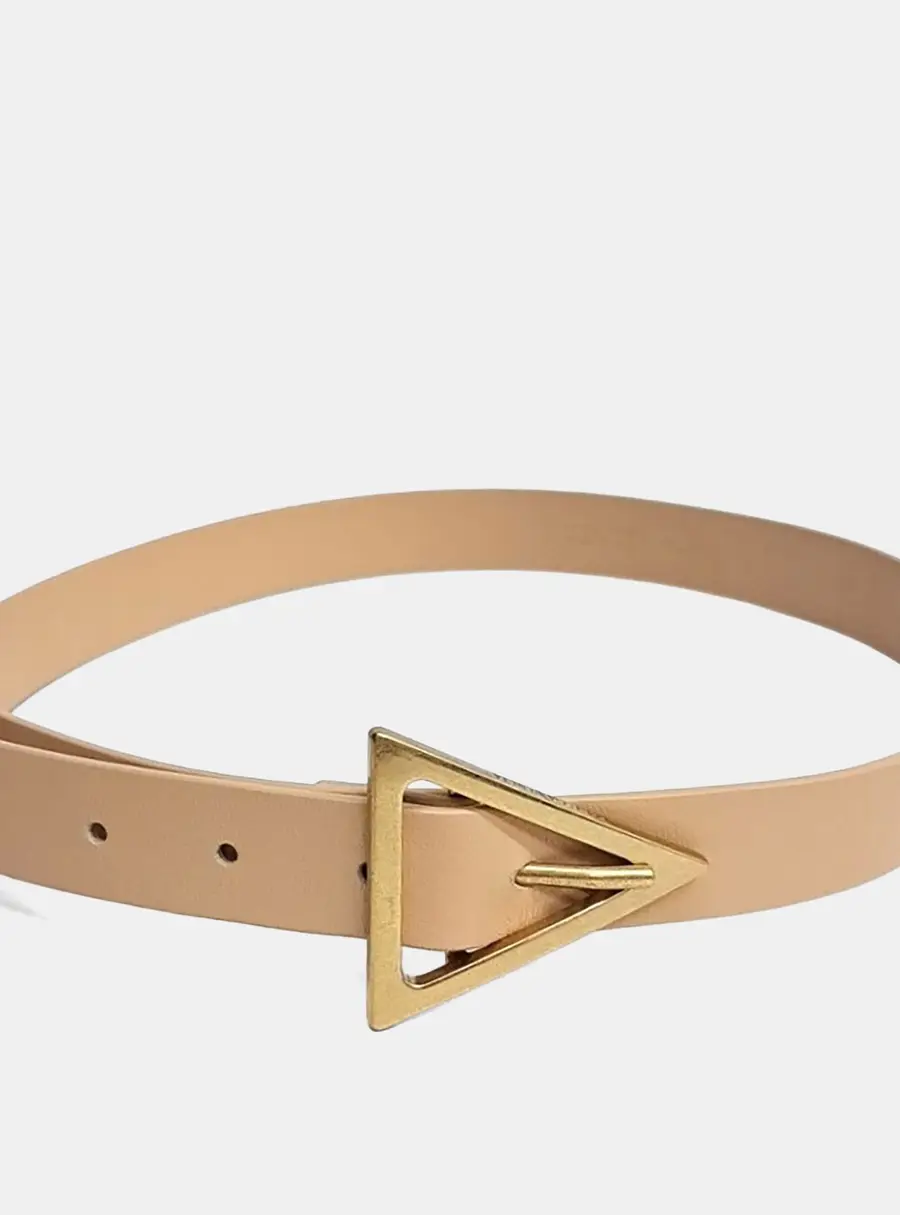 Bottega Veneta leather Beige belt