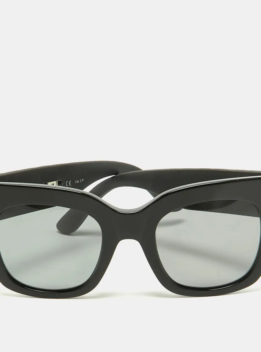 Bottega Veneta Black Polarized BV0007S Wayfarer Sunglasses
